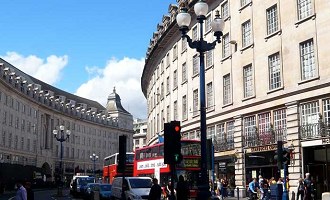 Location of Regent Street