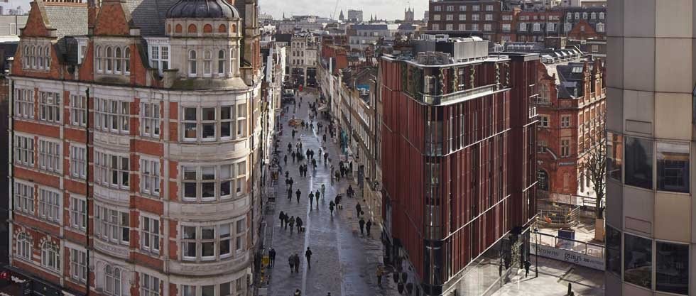 Location of South Molton Street