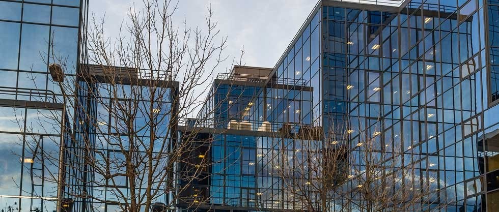 Location of Canary Wharf