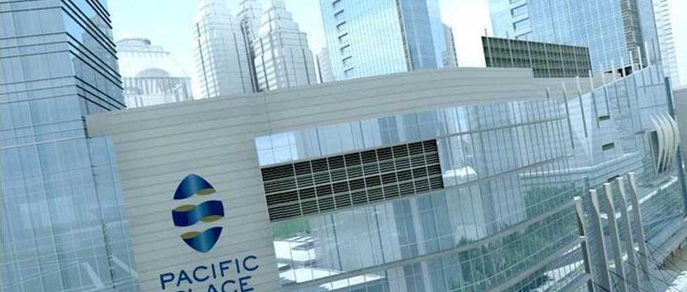 Location of One Pacific Place