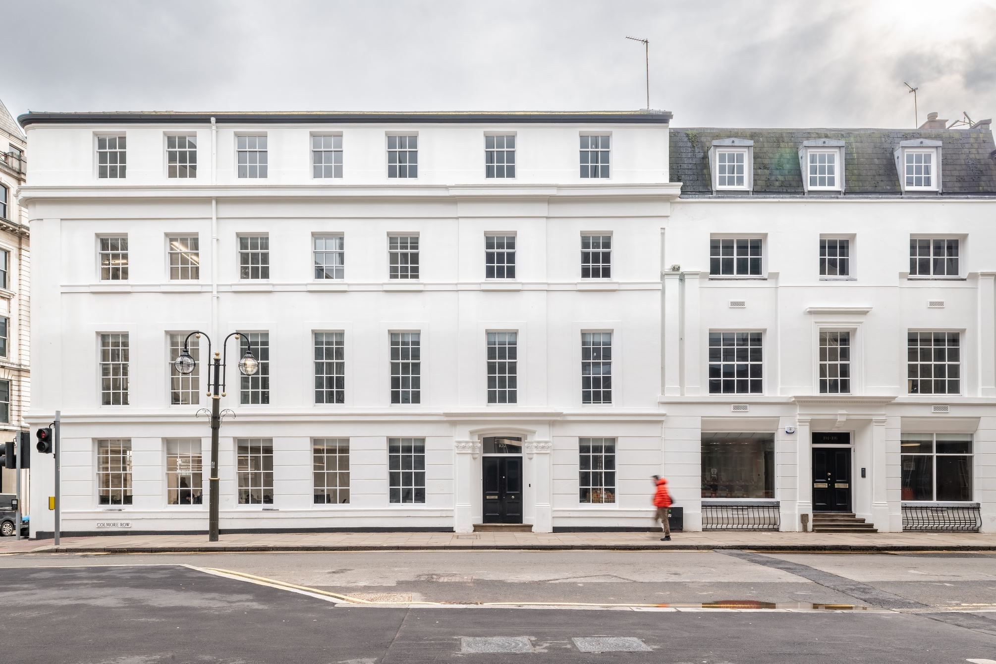 Location of Birmingham, Colmore Row