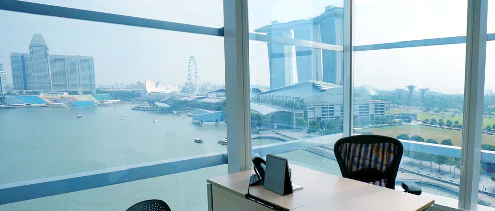 Location of Marina Bay Financial Centre Tower 1